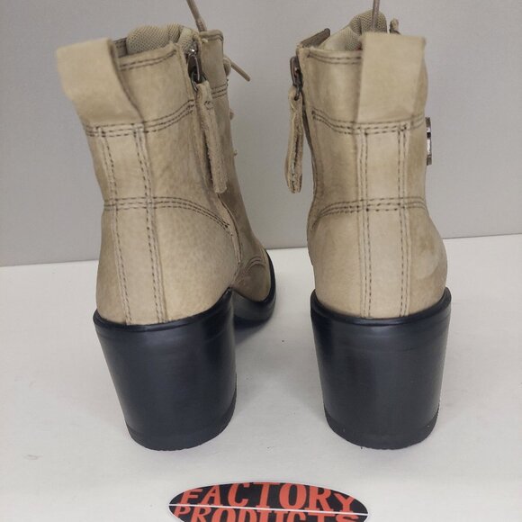 GENUINE HARLEY DAVIDSON Women's Corby Brown 4.5Inch Fashion Boots D15001 - Picture 4 of 5